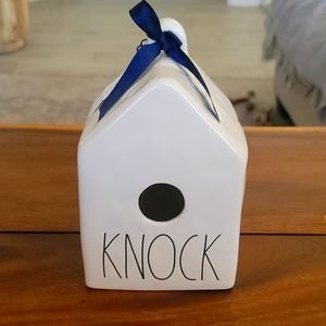 Rae Dunn Knock Bird House